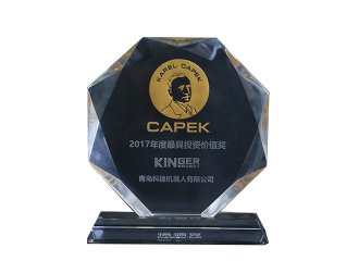 Capek's Most Valuable Investment Award