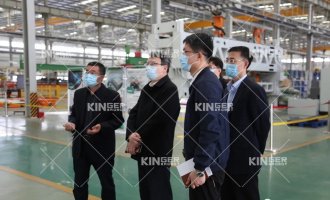 [Investigation] The leaders of Qingdao Municipal Human Resources and Social Security Bureau visited our company to investigate the construction of talent platform